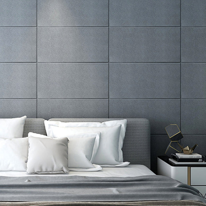 Lisslune | Glam Wall Covering Peel and Stick Texture Effect Design Square Wall Panel