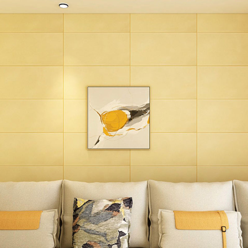 Lisslune | Glam Wall Covering Peel and Stick Texture Effect Design Square Wall Panel