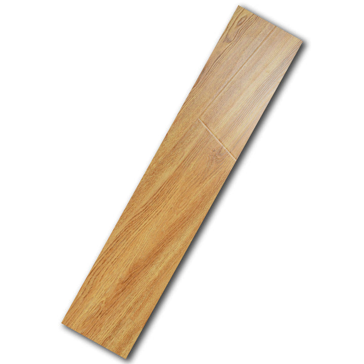 Lisslune | Brown Laminate Flooring Scratch Resistant Natural Oak Laminate with Click Lock