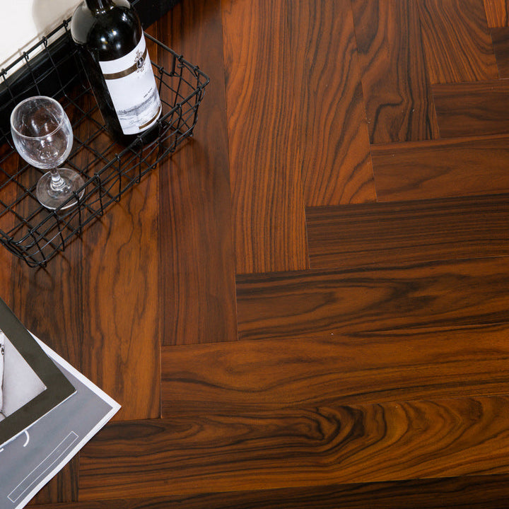 Lisslune | Retro Wood Laminate Flooring Fade Resistant Click-Lock Laminate Flooring