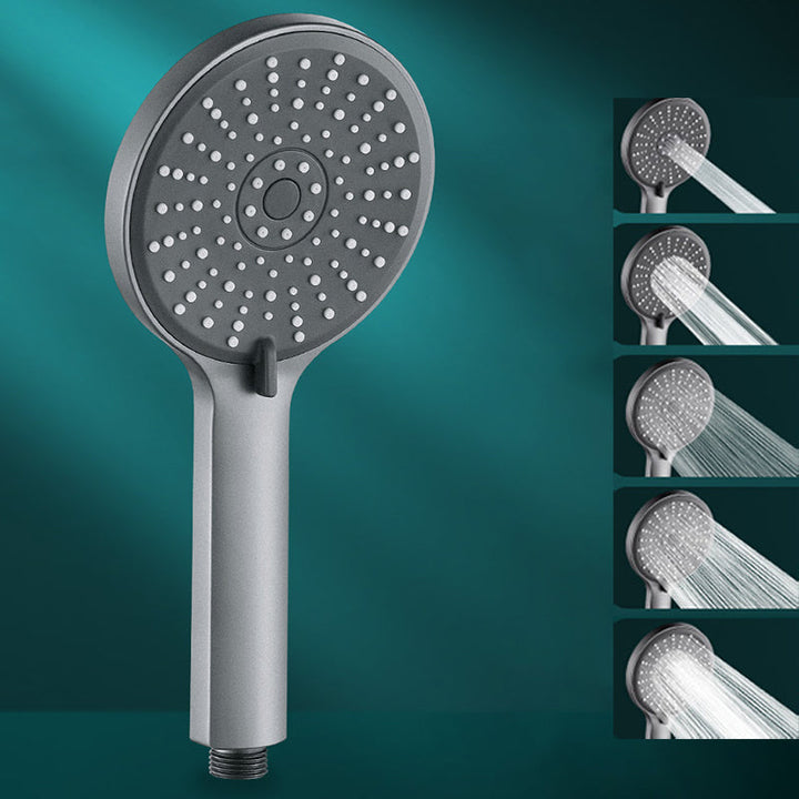 Lisslune | 5-Spray Pattern Handheld Shower Head High Flow Wall Mounted Shower Head