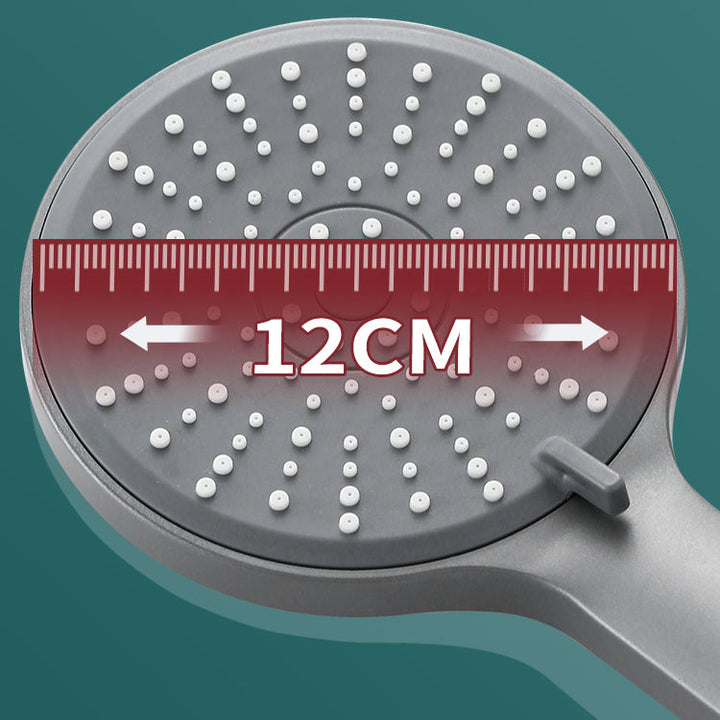 Lisslune | 5-Spray Pattern Handheld Shower Head High Flow Wall Mounted Shower Head