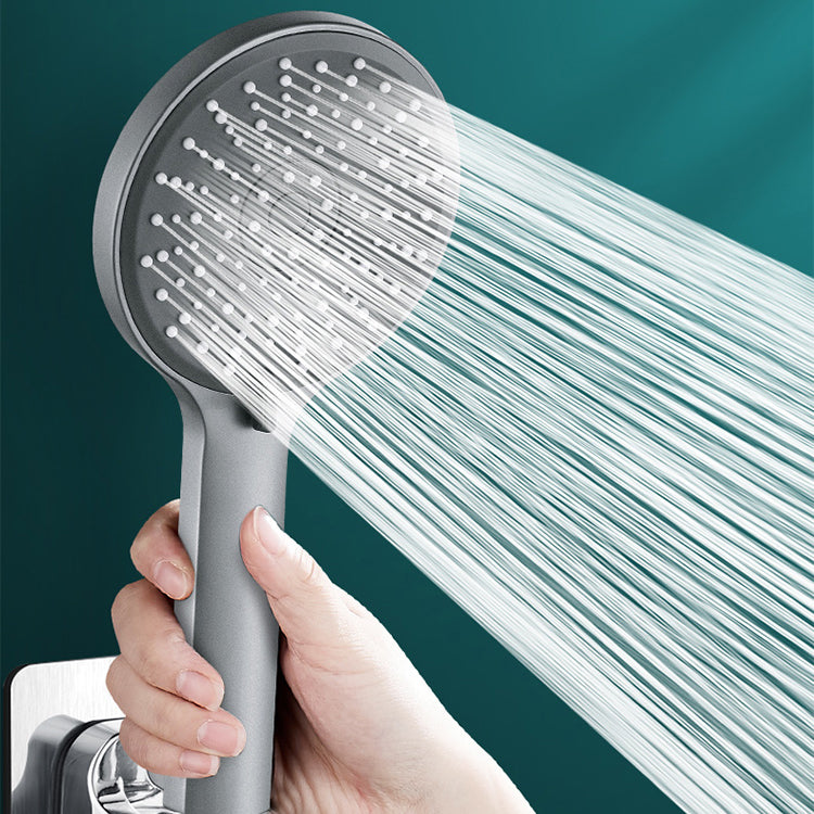 Lisslune | 5-Spray Pattern Handheld Shower Head High Flow Wall Mounted Shower Head