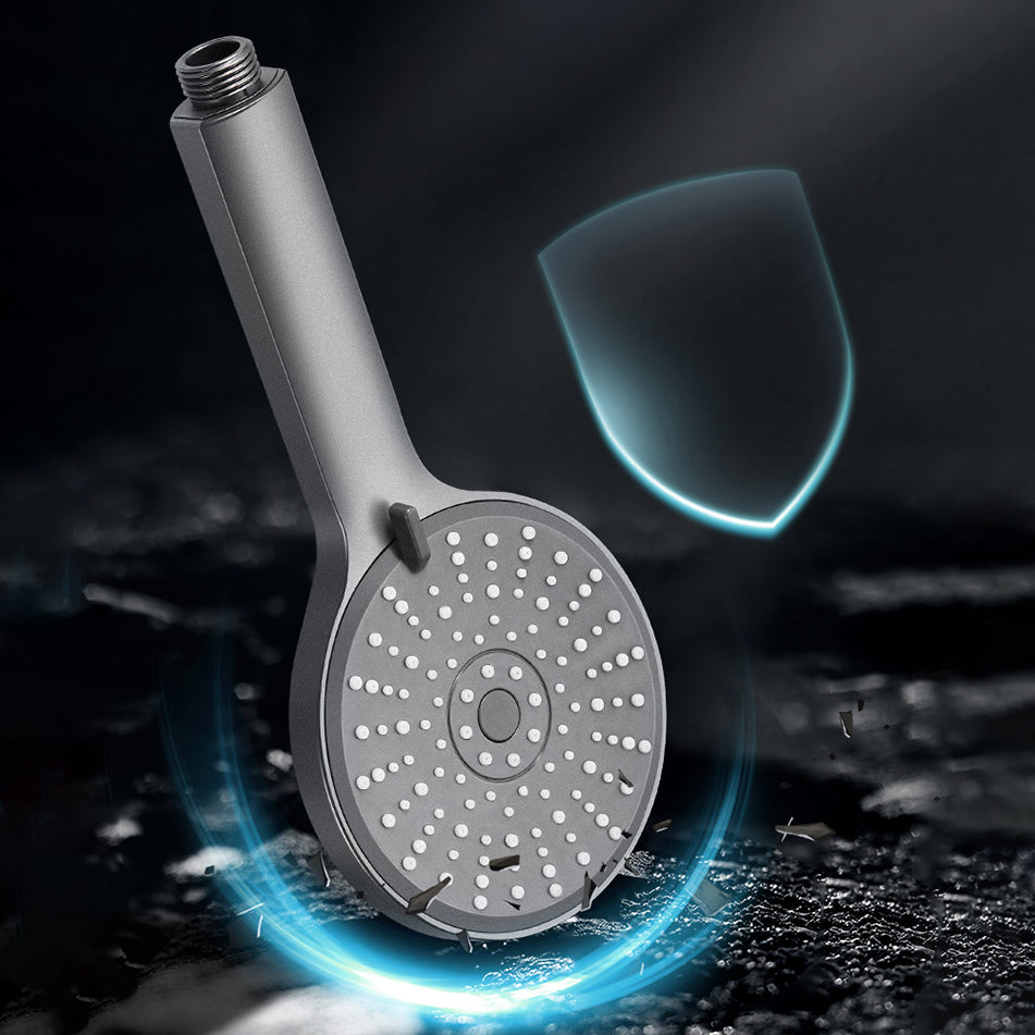 Lisslune | 5-Spray Pattern Handheld Shower Head High Flow Wall Mounted Shower Head