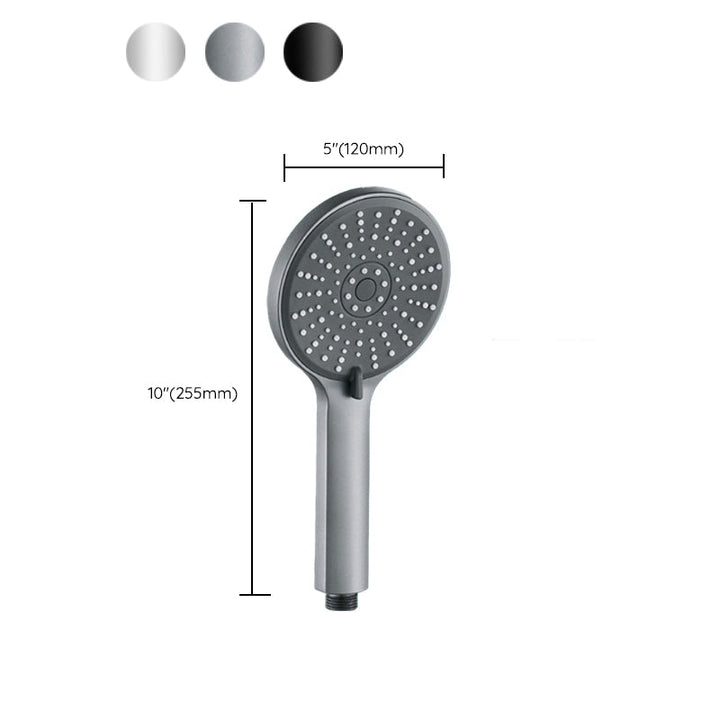 Lisslune | 5-Spray Pattern Handheld Shower Head High Flow Wall Mounted Shower Head