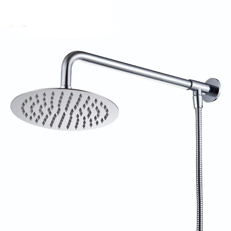 Lisslune | Swiveling Rain Shower Head Wall Mounted Concealed Full Copper Pressure Shower