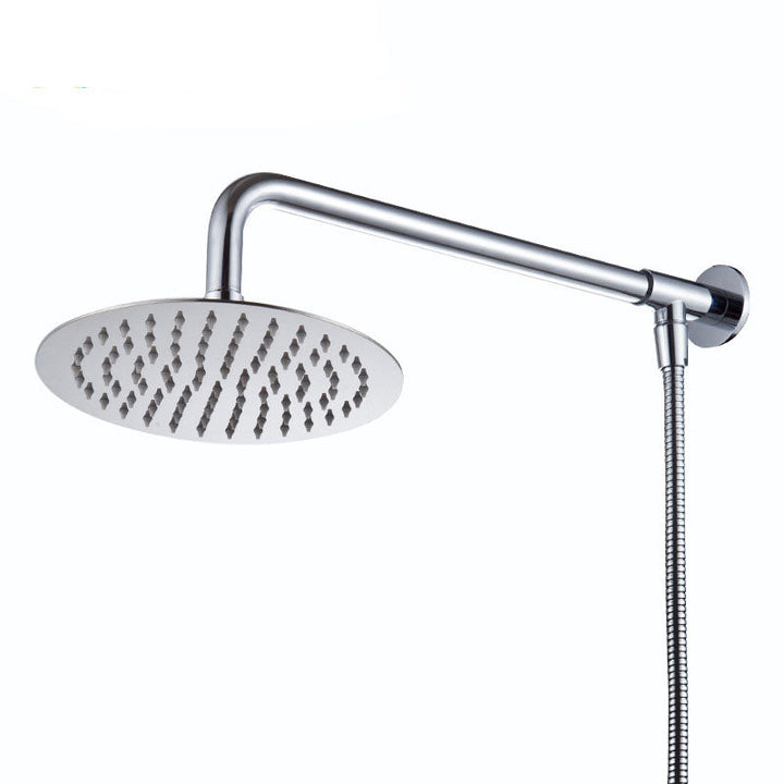 Lisslune | Swiveling Rain Shower Head Wall Mounted Concealed Full Copper Pressure Shower