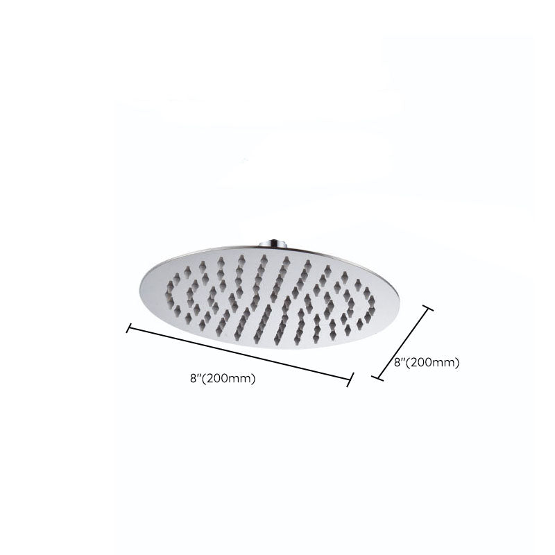 Lisslune | Swiveling Rain Shower Head Wall Mounted Concealed Full Copper Pressure Shower
