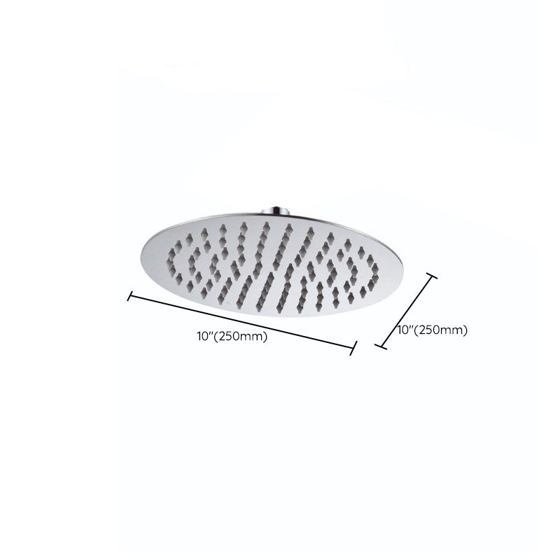 Lisslune | Swiveling Rain Shower Head Wall Mounted Concealed Full Copper Pressure Shower