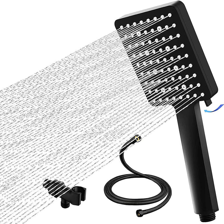 Lisslune | Square modern handheld shower head leak-proof wall-mounted shower head