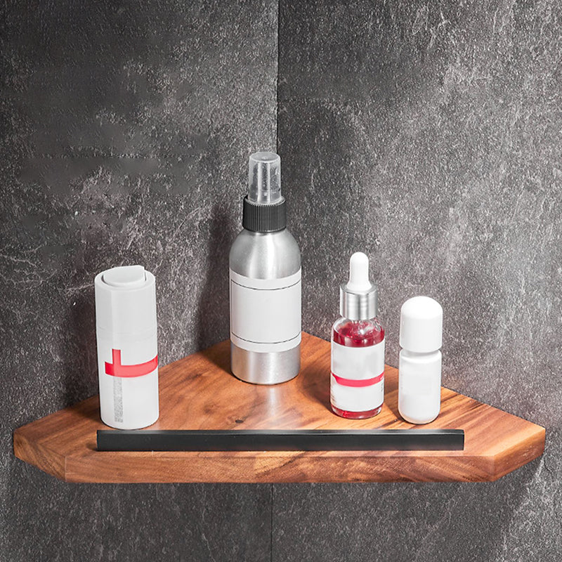 Lisslune | Modern black bathroom set bathroom shelf towel bar bathroom accessories set