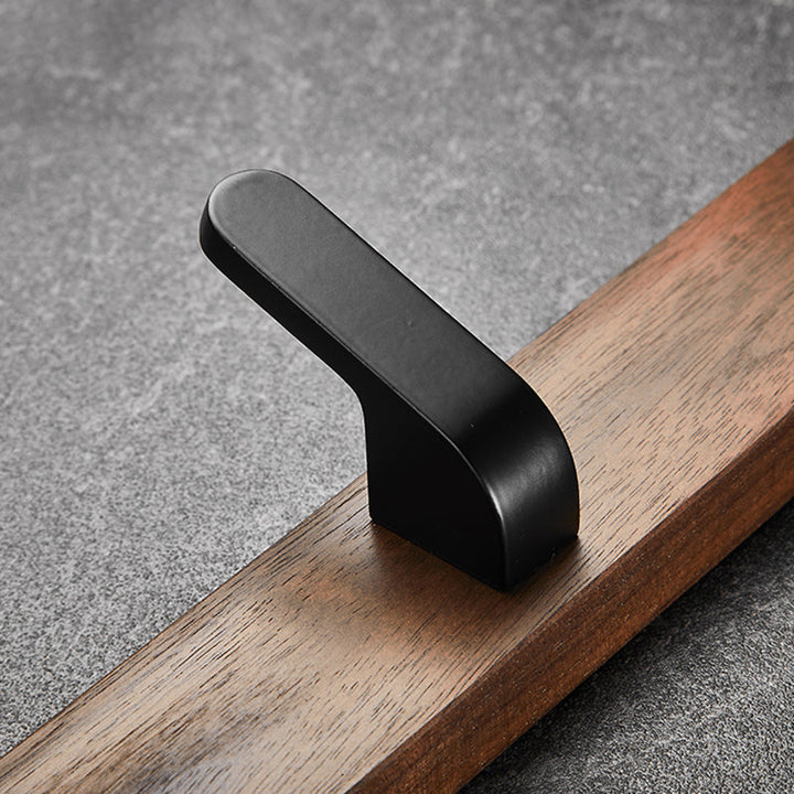Lisslune | Modern black bathroom set bathroom shelf towel bar bathroom accessories set