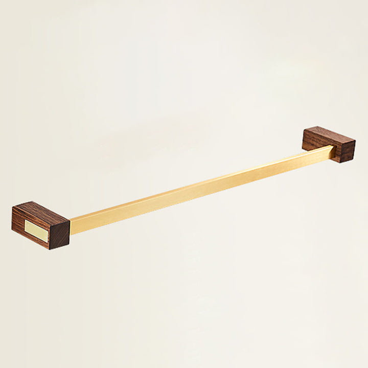 Lisslune | Modern Gold Bathroom Accessory Set Bathroom Shelf Paper Holder Bathroom Accessory Set