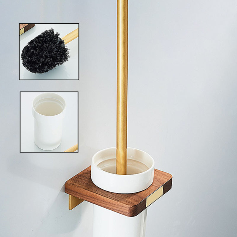 Lisslune | Modern Gold Bathroom Accessory Set Bathroom Shelf Paper Holder Bathroom Accessory Set