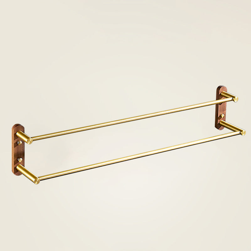 Lisslune | Modern Gold Bathroom Accessory Set Bathroom Shelf Paper Holder Bathroom Accessory Set