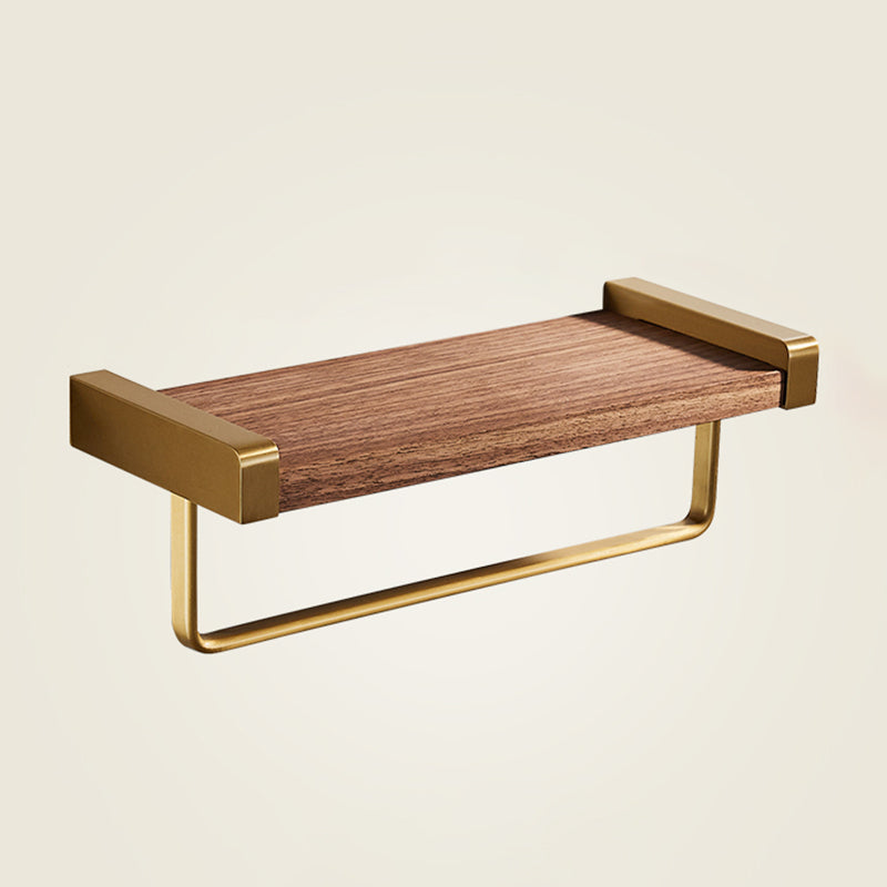 Lisslune | Modern Gold Bathroom Accessory Set Bathroom Shelf Paper Holder Bathroom Accessory Set