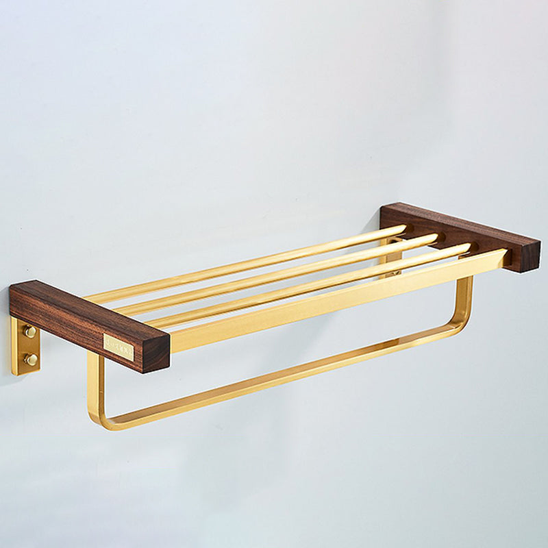 Lisslune | Modern Gold Bathroom Accessory Set Bathroom Shelf Paper Holder Bathroom Accessory Set
