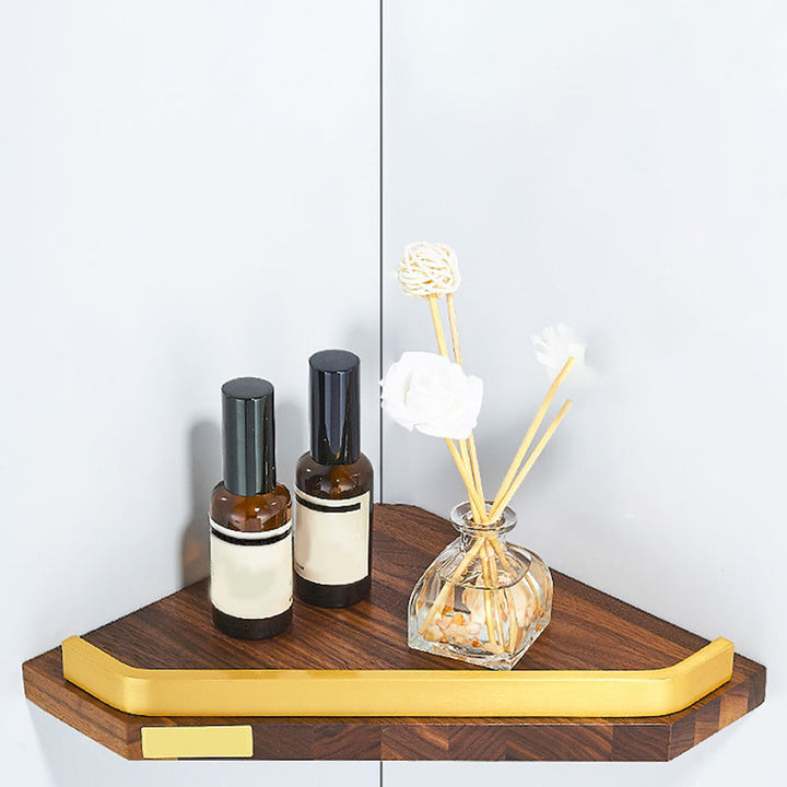 Lisslune | Modern Gold Bathroom Accessory Set Bathroom Shelf Paper Holder Bathroom Accessory Set
