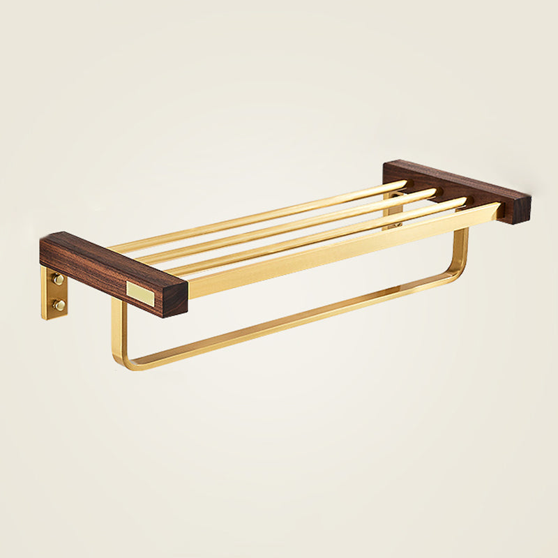 Lisslune | Modern Gold Bathroom Accessory Set Bathroom Shelf Paper Holder Bathroom Accessory Set