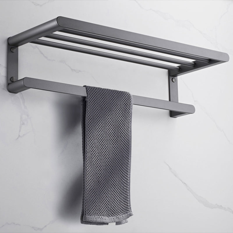 Lisslune | Modern Stainless Steel Towel Ring Bathroom Set Bathroom Shelf Bathroom Accessories Set