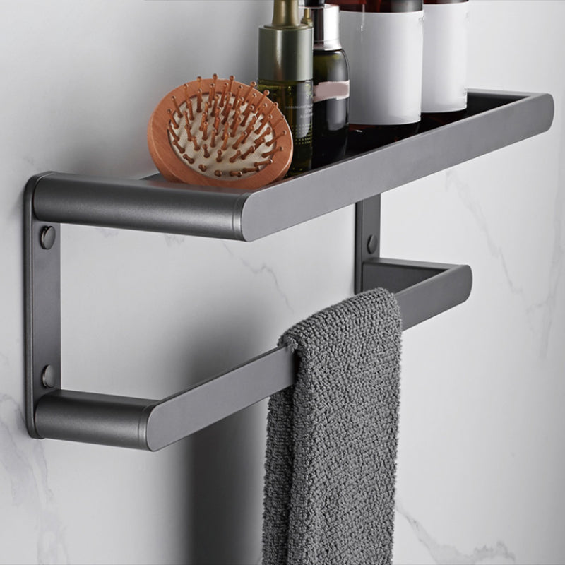 Lisslune | Modern Stainless Steel Towel Ring Bathroom Set Bathroom Shelf Bathroom Accessories Set