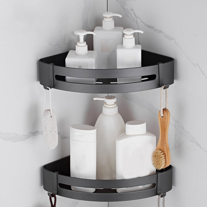Lisslune | Modern Stainless Steel Towel Ring Bathroom Set Bathroom Shelf Bathroom Accessories Set