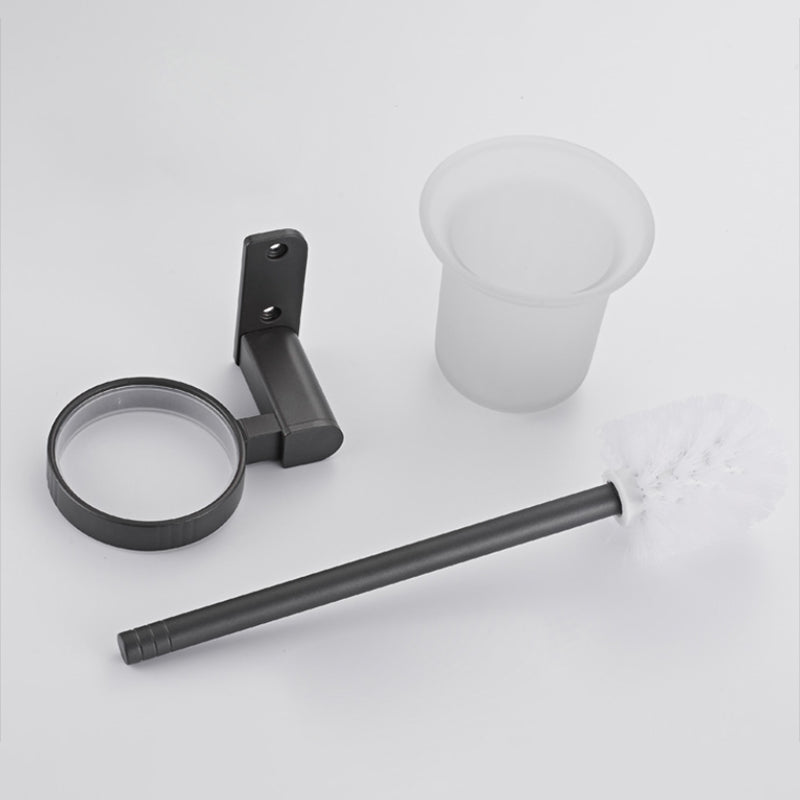 Lisslune | Modern Stainless Steel Towel Ring Bathroom Set Bathroom Shelf Bathroom Accessories Set