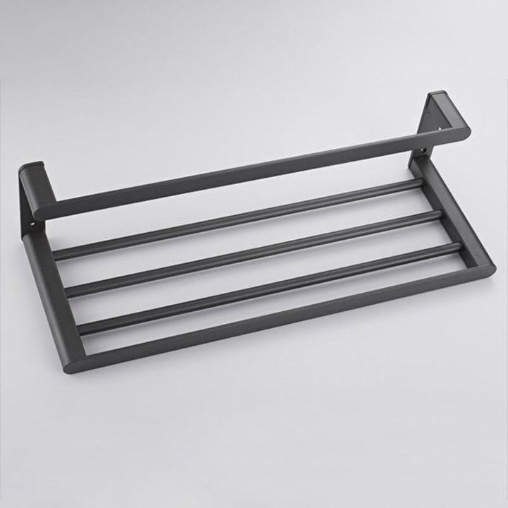 Lisslune | Modern Stainless Steel Towel Ring Bathroom Set Bathroom Shelf Bathroom Accessories Set