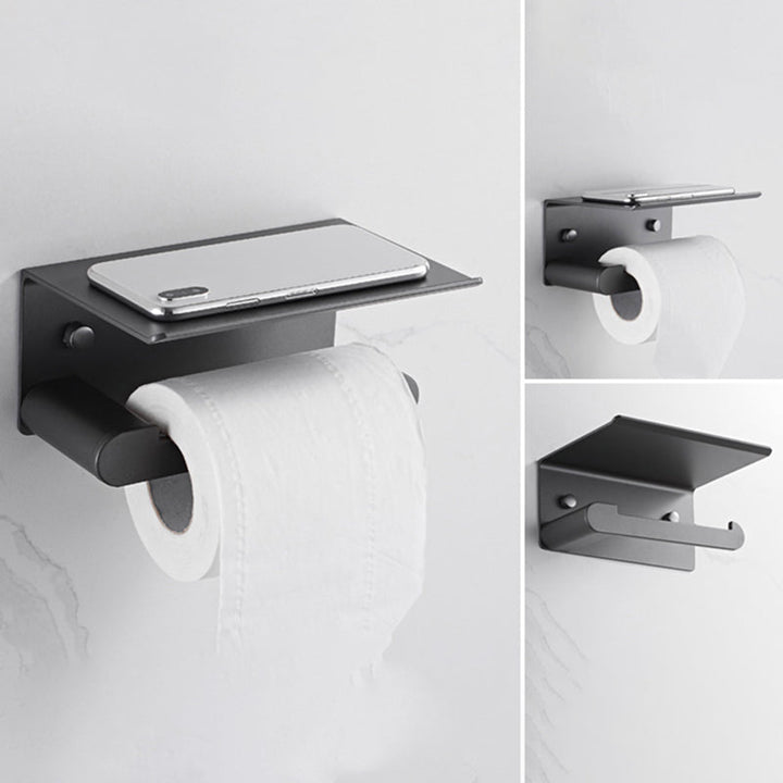 Lisslune | Modern Stainless Steel Towel Ring Bathroom Set Bathroom Shelf Bathroom Accessories Set