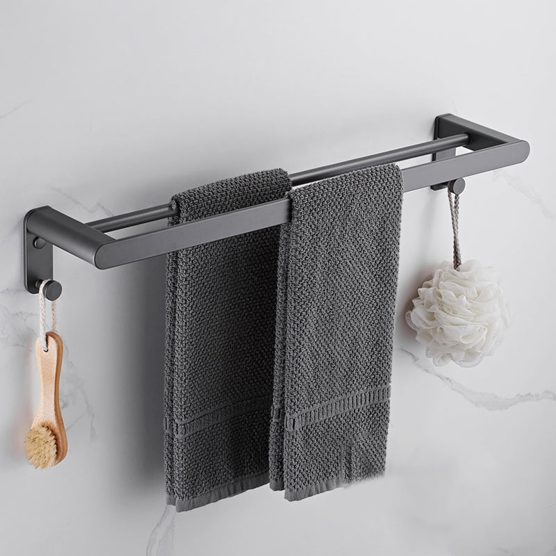 Lisslune | Modern Stainless Steel Towel Ring Bathroom Set Bathroom Shelf Bathroom Accessories Set