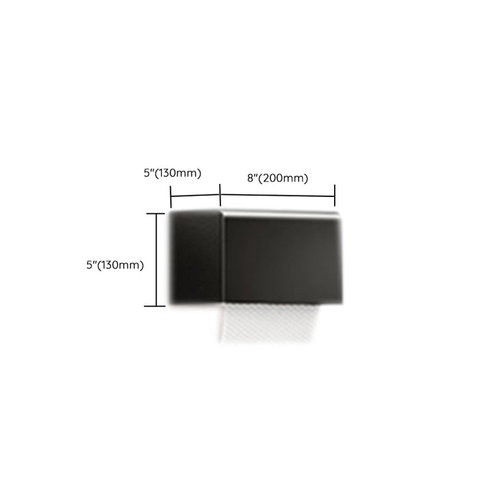 Lisslune | Modern Bathroom Set Matte Black Bathroom Shelf Towel Holder Bathroom Accessories Set