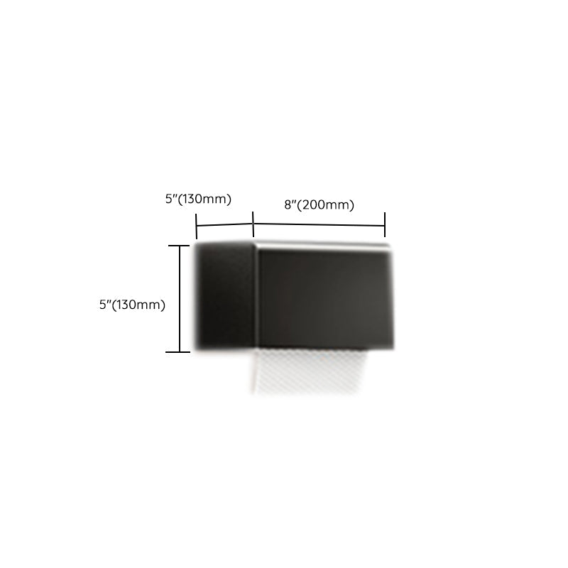 Lisslune | Modern Bathroom Set Matte Black Bathroom Shelf Towel Rack Bathroom Accessories Set