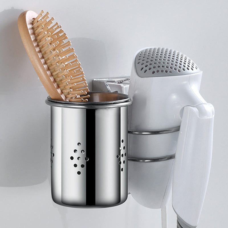 Lisslune | Modern Stainless Steel Bathroom Set Paper Holder Bathroom Shelf Bathroom Accessories