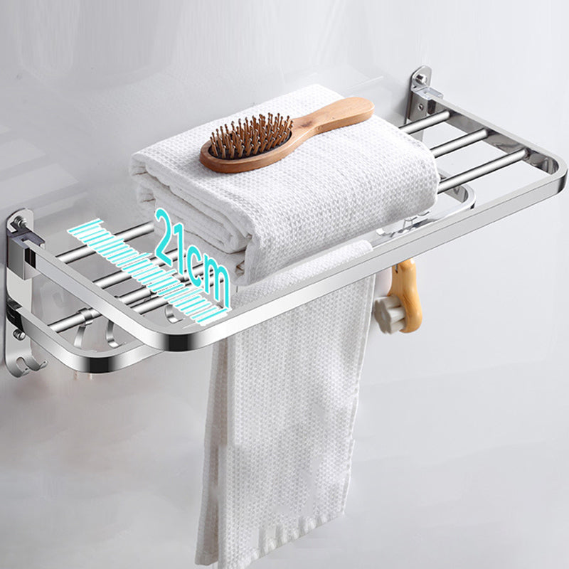 Lisslune | Modern Stainless Steel Bathroom Set Paper Holder Bathroom Shelf Bathroom Accessories