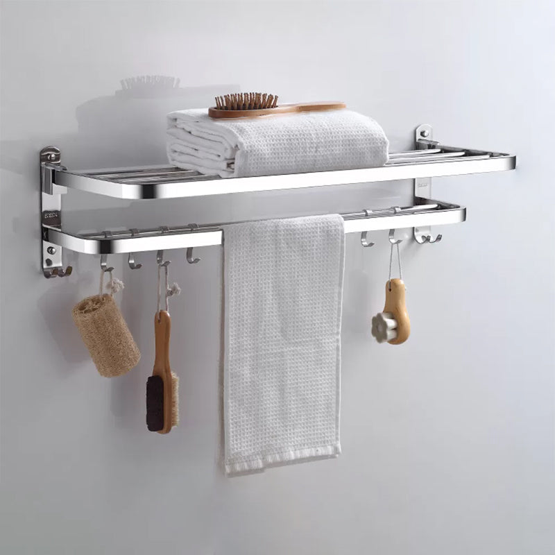 Lisslune | Modern Stainless Steel Bathroom Set Paper Holder Bathroom Shelf Bathroom Accessories