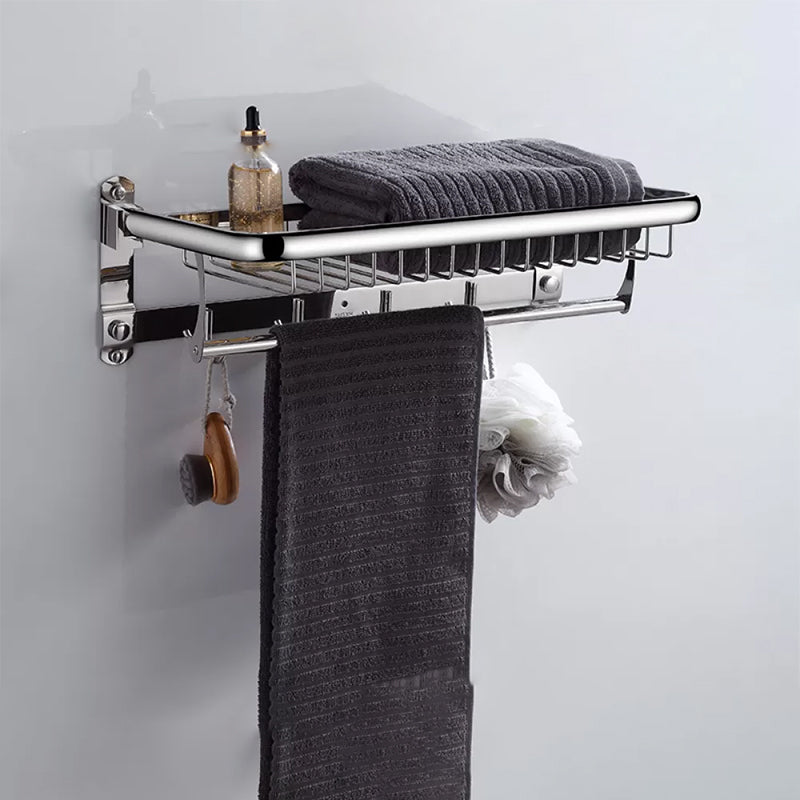 Lisslune | Modern Stainless Steel Bathroom Set Paper Holder Bathroom Shelf Bathroom Accessories