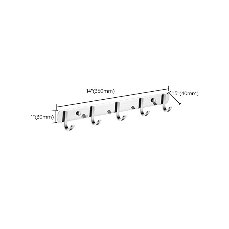 Lisslune | Modern Stainless Steel Bathroom Set Paper Holder Bathroom Shelf Bathroom Accessories