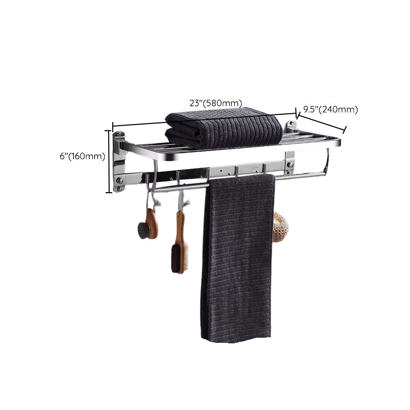 Lisslune | Modern Stainless Steel Bathroom Set Paper Holder Bathroom Shelf Bathroom Accessories