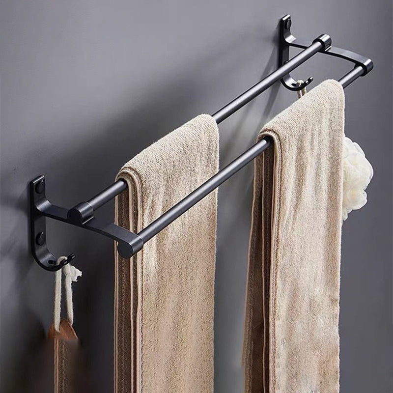 Lisslune | Modern Bathroom Accessory Set Black Soap Dish Bath Tray Bathroom Set