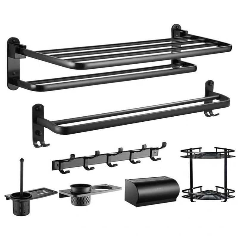 Lisslune | Modern Bathroom Accessory Set Black Soap Dish Bath Tray Bathroom Set