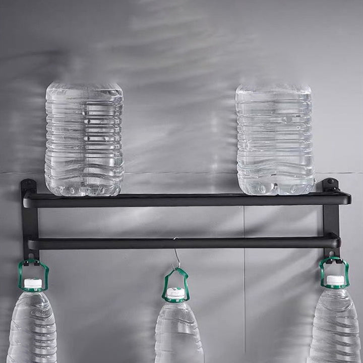 Lisslune | Modern Bathroom Accessory Set Black Soap Dish Bath Tray Bathroom Set