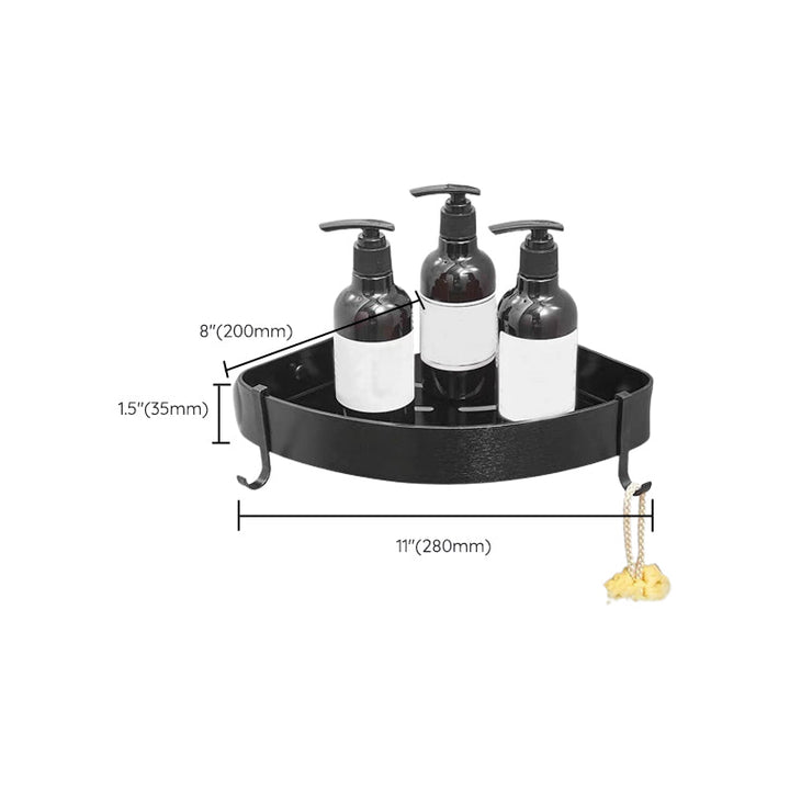 Lisslune | Modern Bathroom Accessory Set Black Soap Dish Bath Tray Bathroom Set