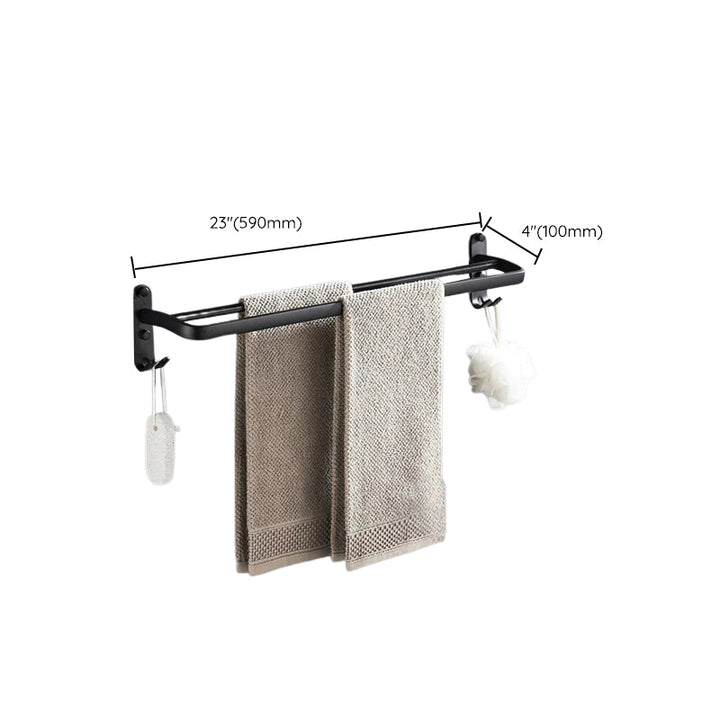 Lisslune | Modern Bathroom Accessory Set Black Soap Dish Bath Tray Bathroom Set