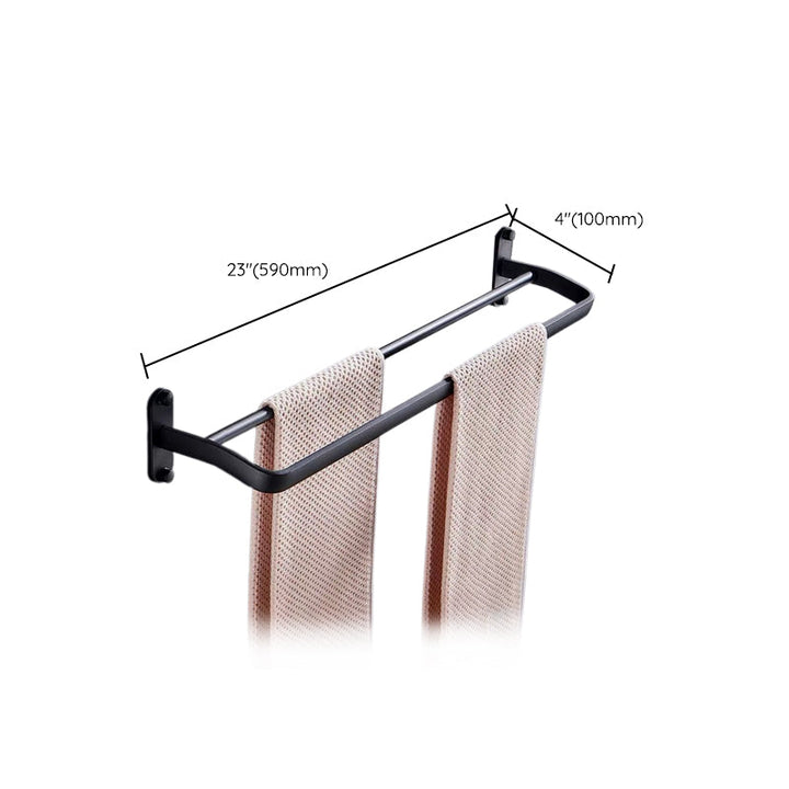 Lisslune | Modern Bathroom Accessory Set Black Soap Dish Bath Tray Bathroom Set