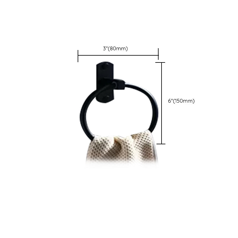 Lisslune | Modern Bathroom Accessory Set Black Soap Dish Bath Tray Bathroom Set