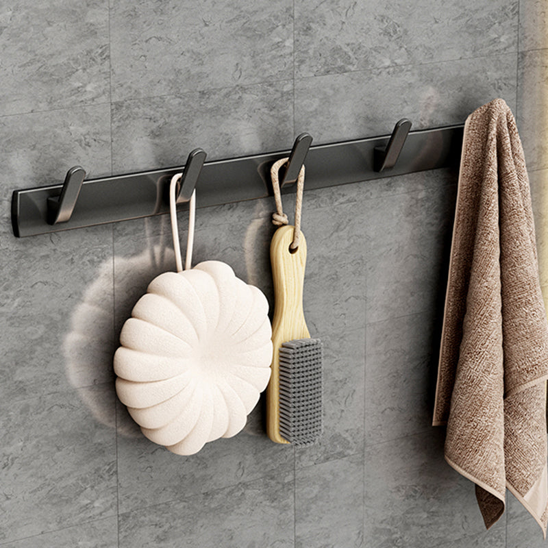 Lisslune | Matte Gray Bathroom Hardware Set Modern Bathroom Accessories Set