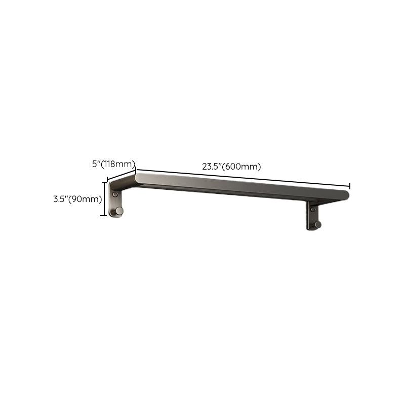 Lisslune | Matte Gray Bathroom Hardware Set Modern Bathroom Accessories Set