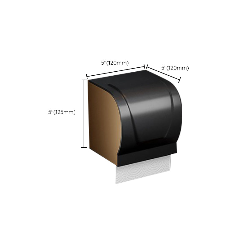 Lisslune | Traditional Black Aluminum Bathroom Fittings Set Bathroom Accessories Kit
