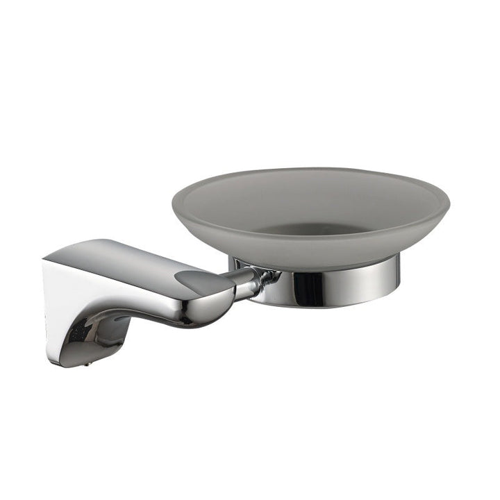 Lisslune | Modern Bathroom Hardware Paper Holder Bathroom Shelf Silver Bathroom Accessory Set
