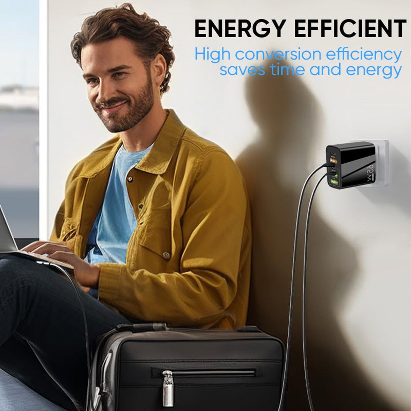 Lisslune | Multi-Port-Adapter 65W Fast Charger - US Standard